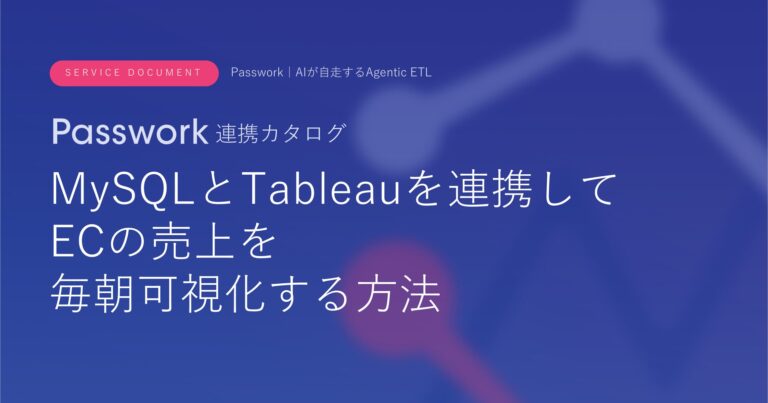 MySQL × Tableau